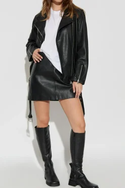 AllSaints BIAŁY T-shirt `Imogen`