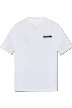 AllSaints BIAŁY T-shirt `Redact`