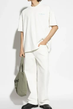 AllSaints BIAŁY T-shirt `Underground`