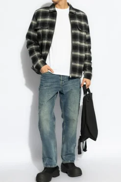 AllSaints BIAŁY T-shirt z logo ‘Tonic’