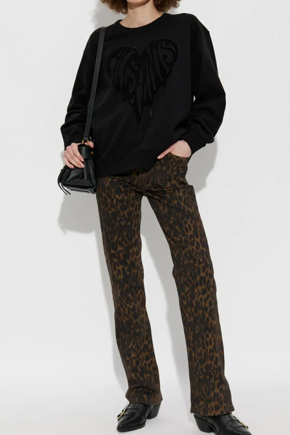 AllSaints BRĄZOWY Jeansy `Haldan`