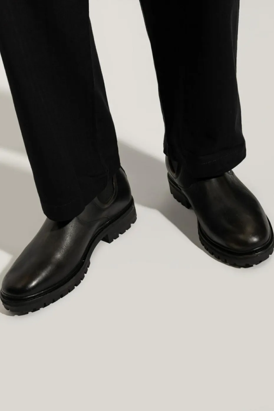 AllSaints BRĄZOWY Sztyblety `Toby`