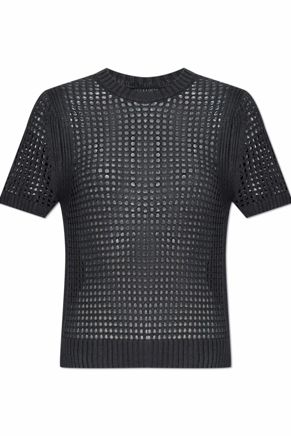 AllSaints CZARNY Ażutowy top `Paloma`