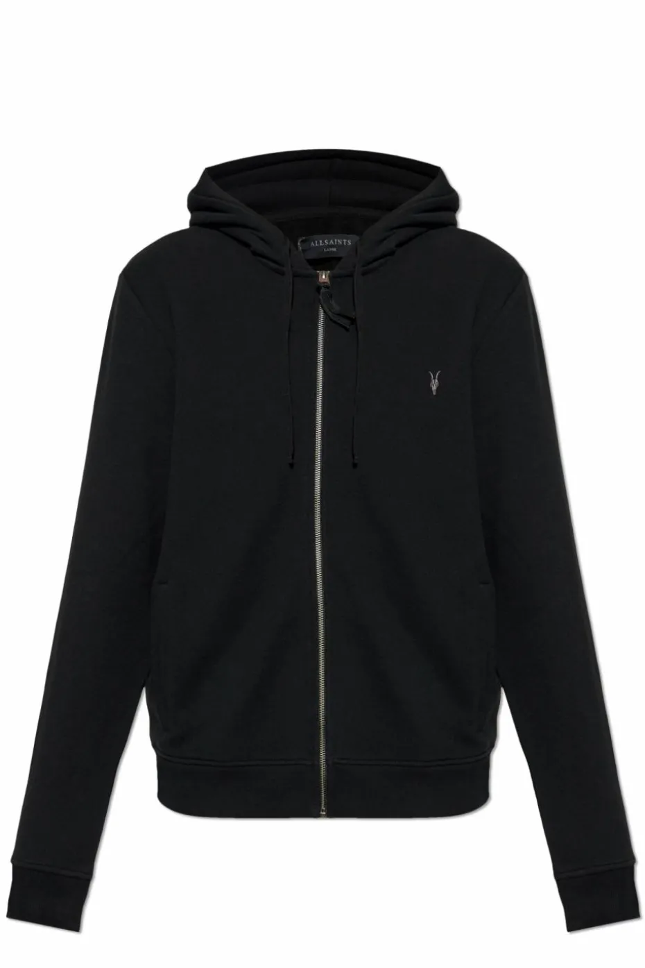 AllSaints CZARNY Bluza `Braven` z kapturem