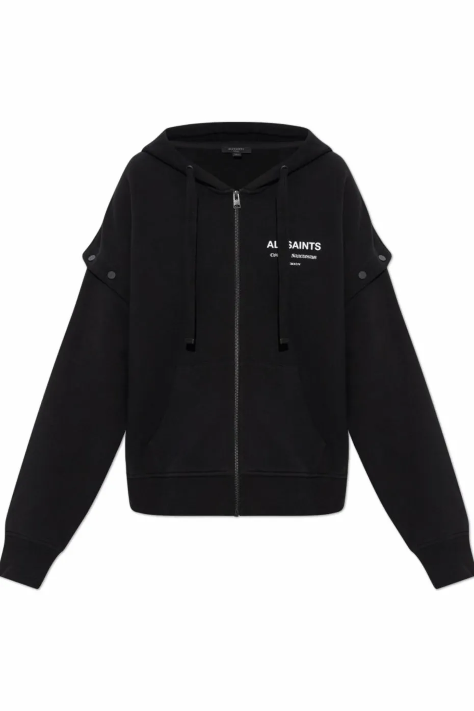 AllSaints CZARNY Bluza `Omnium`