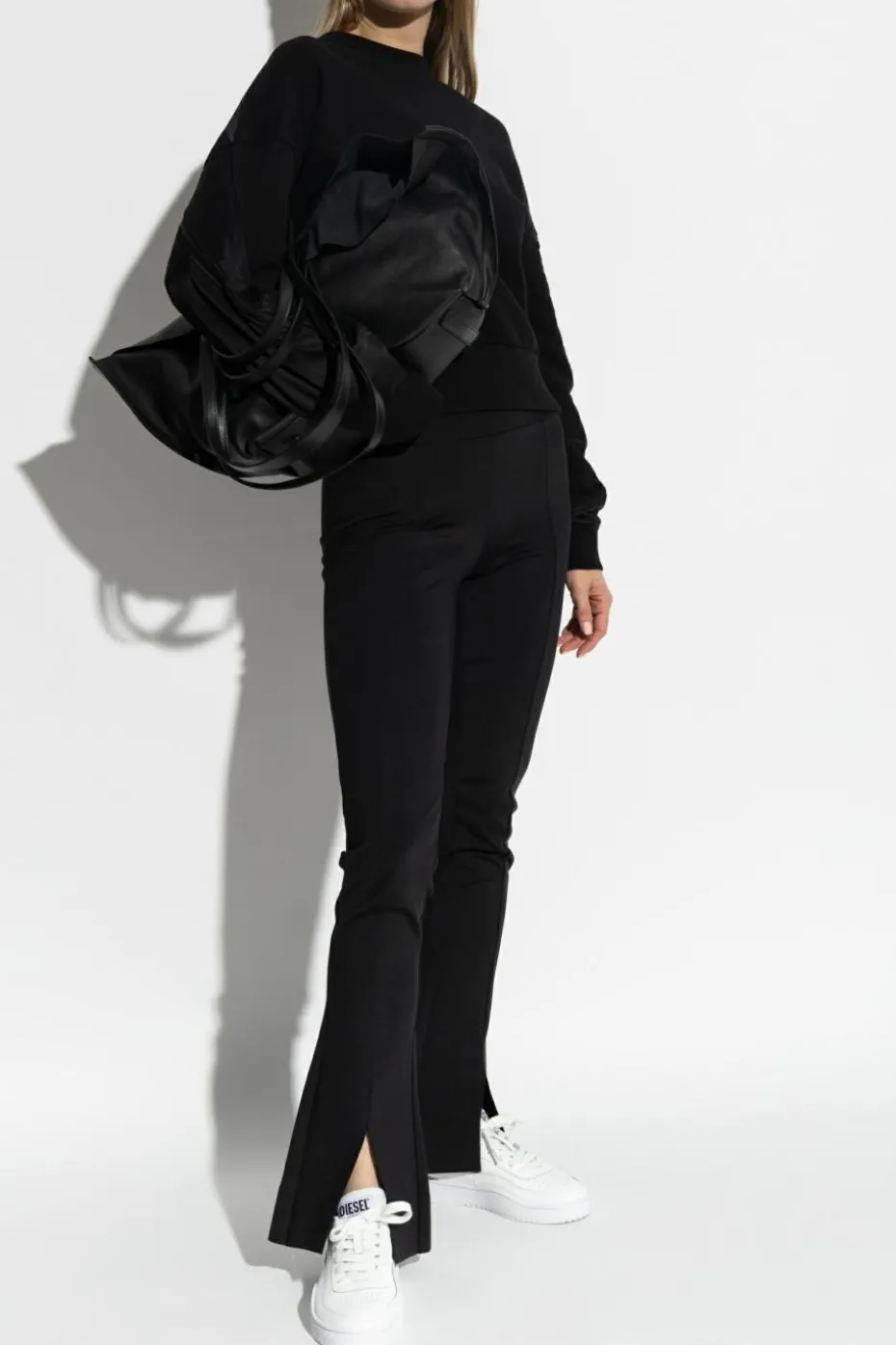 AllSaints CZARNY Bluza `Peggy`
