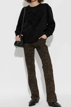 AllSaints CZARNY Bluza `Trip`
