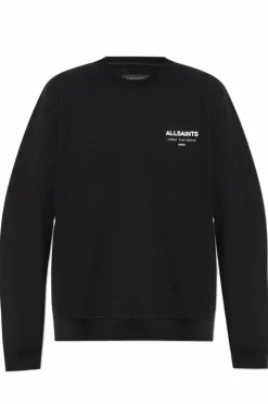 AllSaints CZARNY Bluza `Underground`