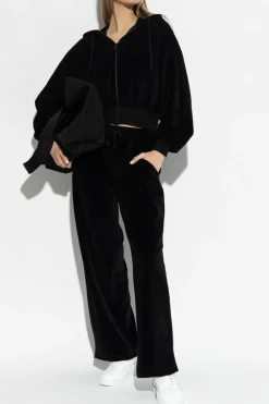 AllSaints CZARNY Bluza z kapturem `Vinny`