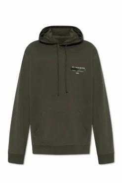 AllSaints CZARNY Bluza z kapturem `Redact`