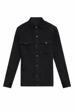 AllSaints CZARNY Koszula `Spotter`