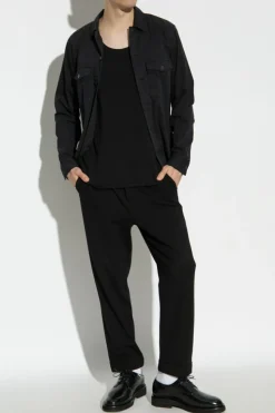 AllSaints CZARNY Koszula `Spotter`