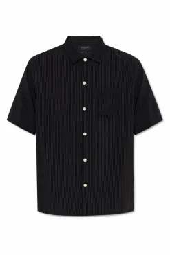 AllSaints CZARNY Koszula `Perry`