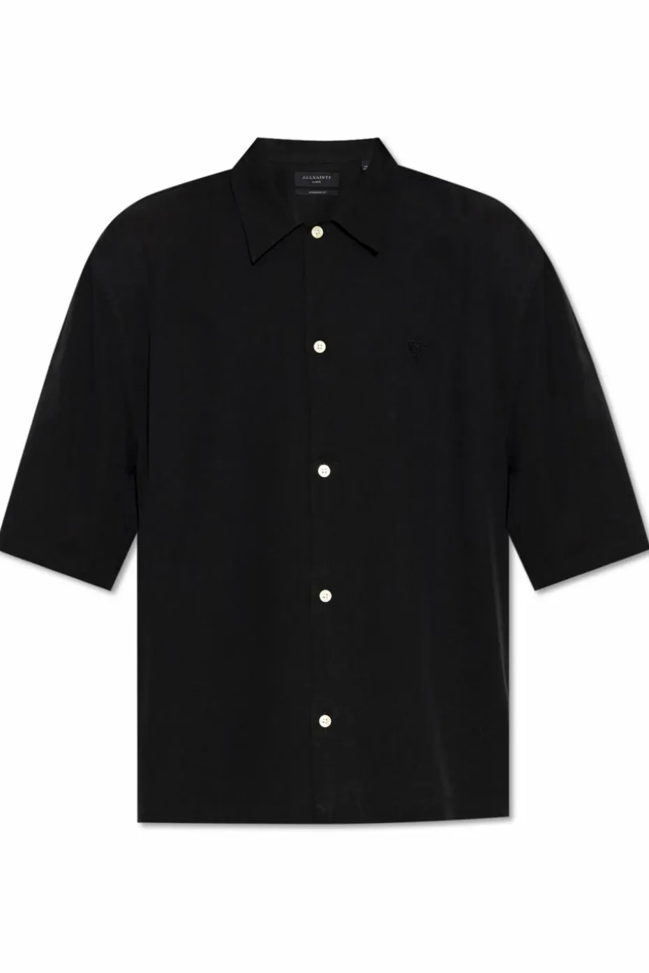 AllSaints CZARNY Koszula `Rialot`