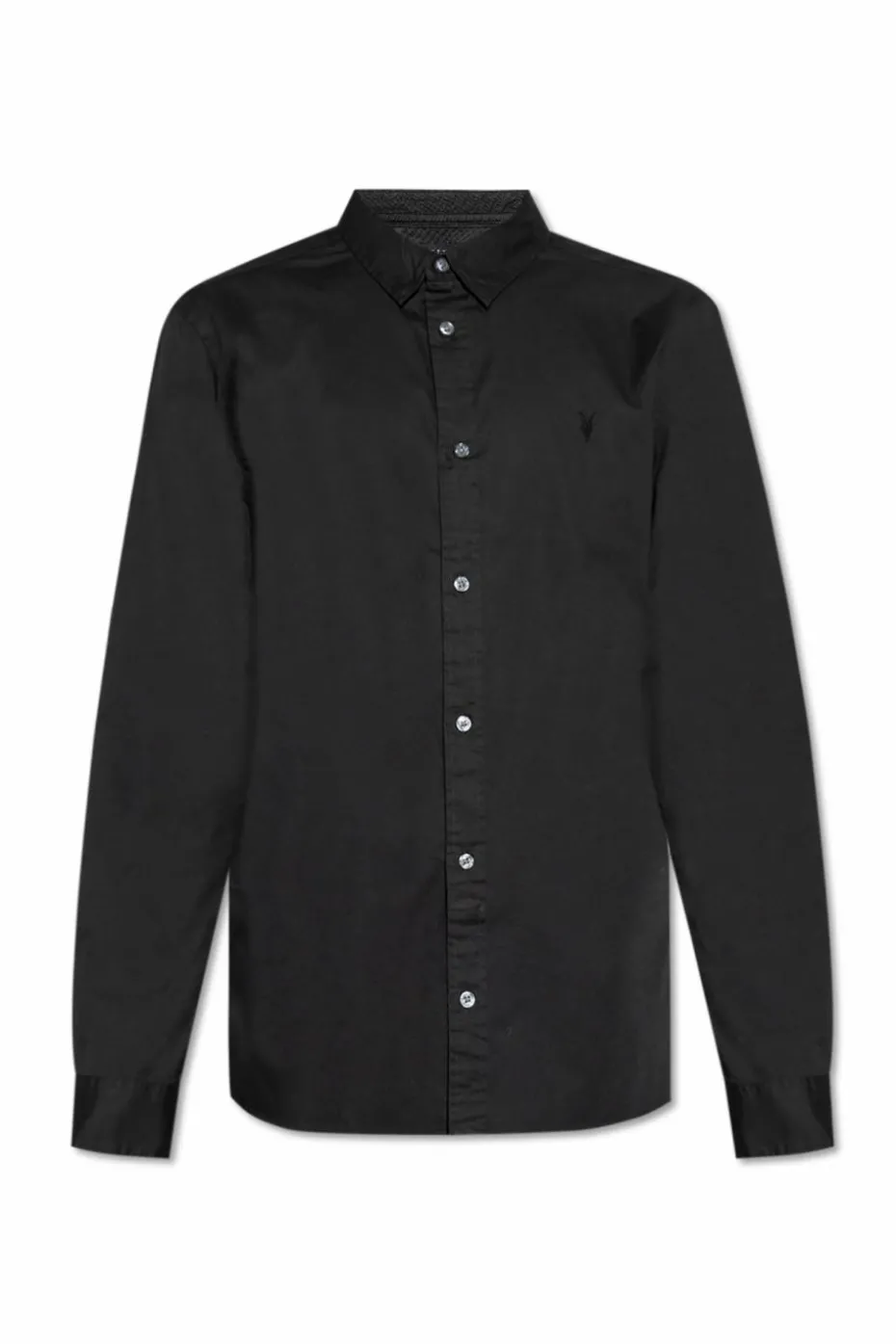 AllSaints CZARNY Koszula `Hawthorne`