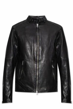 AllSaints CZARNY Kurtka `Cora`