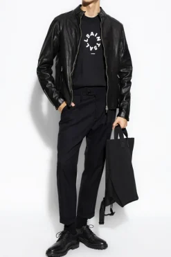 AllSaints CZARNY Kurtka `Cora`