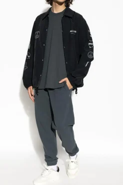 AllSaints CZARNY Kurtka `Orbital`