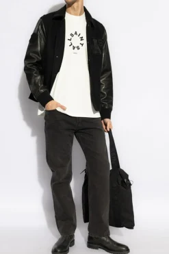 AllSaints CZARNY Kurtka `Warrenton`