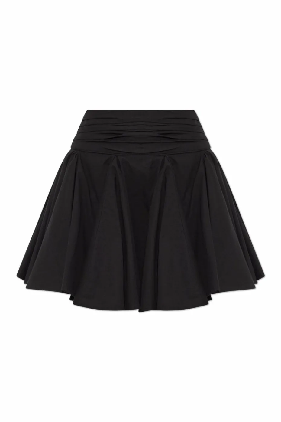 AllSaints CZARNY Spódnica `Tulip` z szortami
