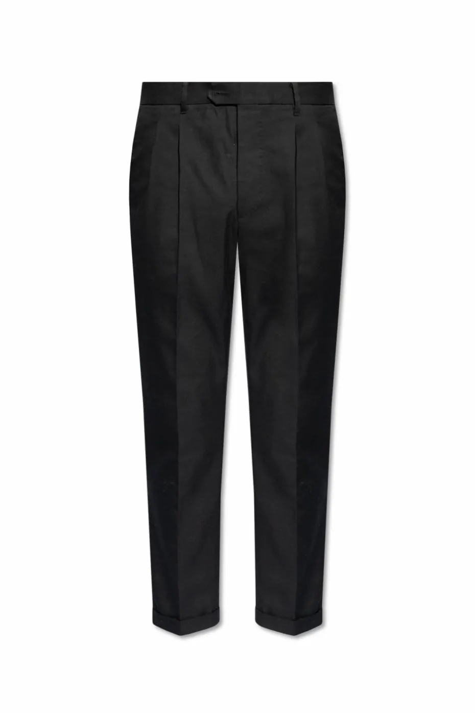 AllSaints CZARNY Spodnie w kant ‘Tallis’