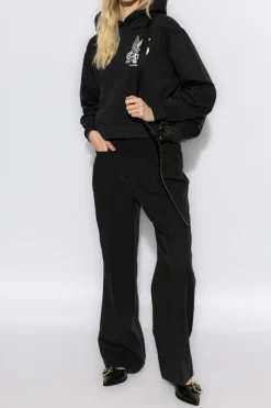 AllSaints CZARNY Spodnie `Zenni`