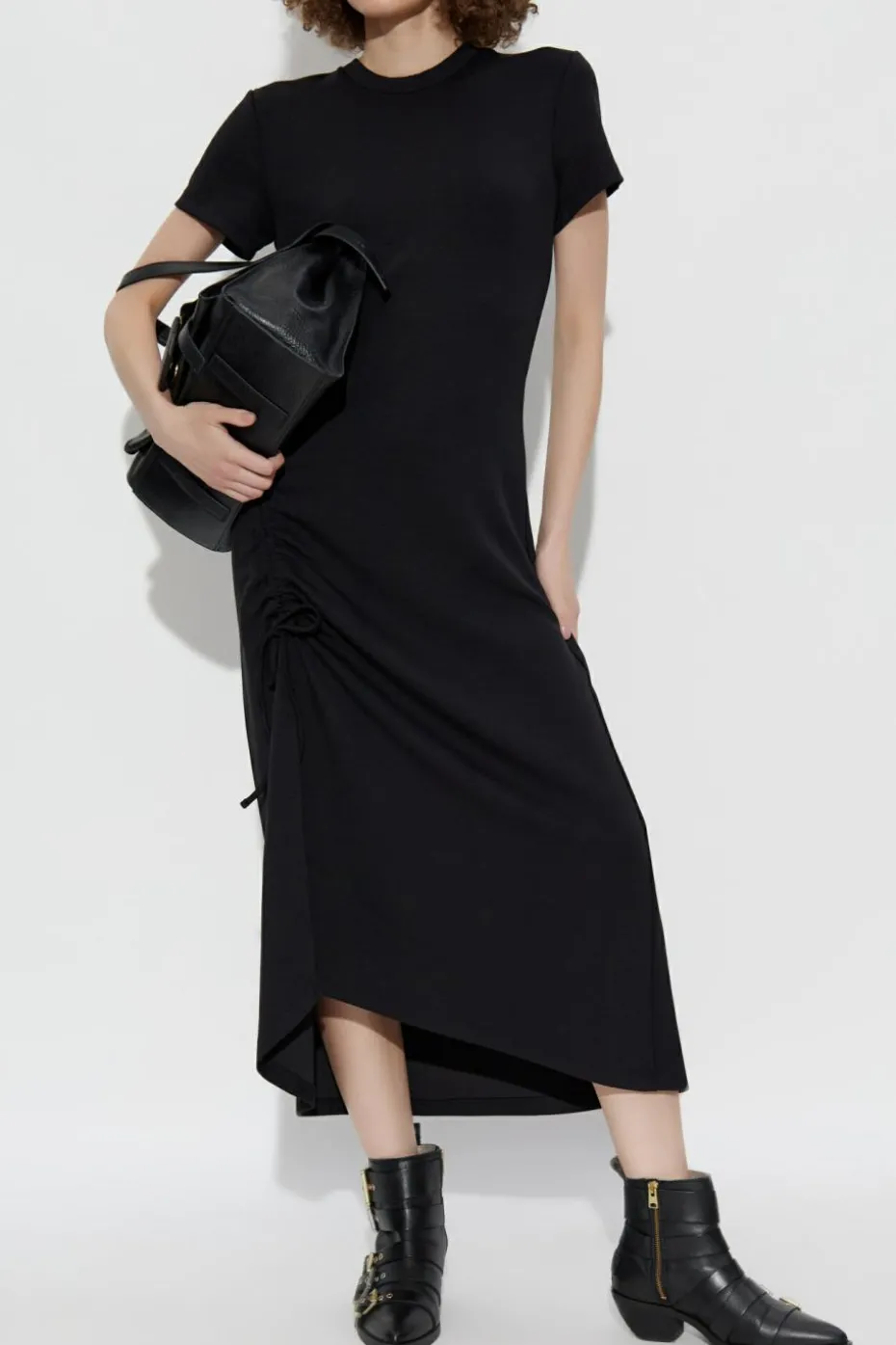 AllSaints CZARNY Sukienka `Mila`