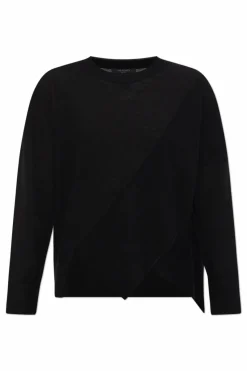 AllSaints CZARNY Sweter `Isla`