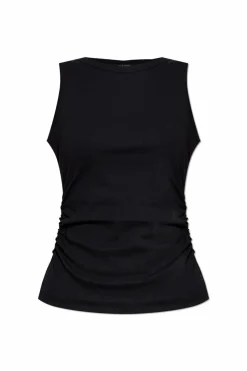 AllSaints CZARNY Top `Katarina`