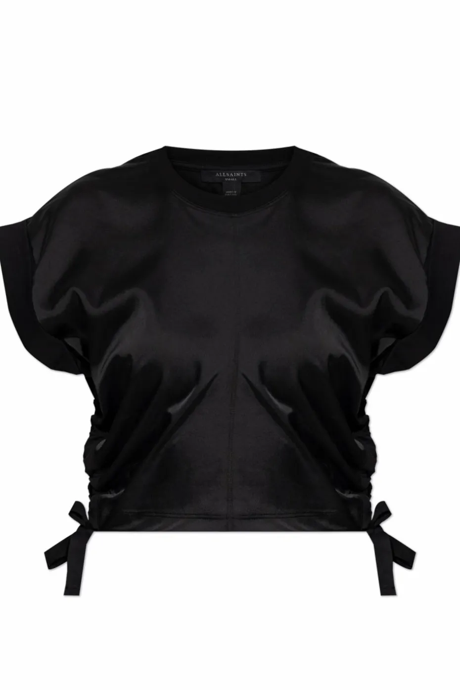 AllSaints CZARNY Top `Mira`