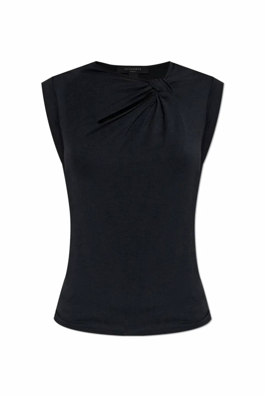AllSaints CZARNY Top `Robin`