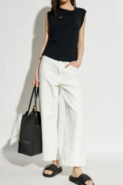 AllSaints CZARNY Top `Robin`
