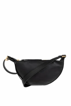 AllSaints CZARNY Torba na ramię `Half Moon`
