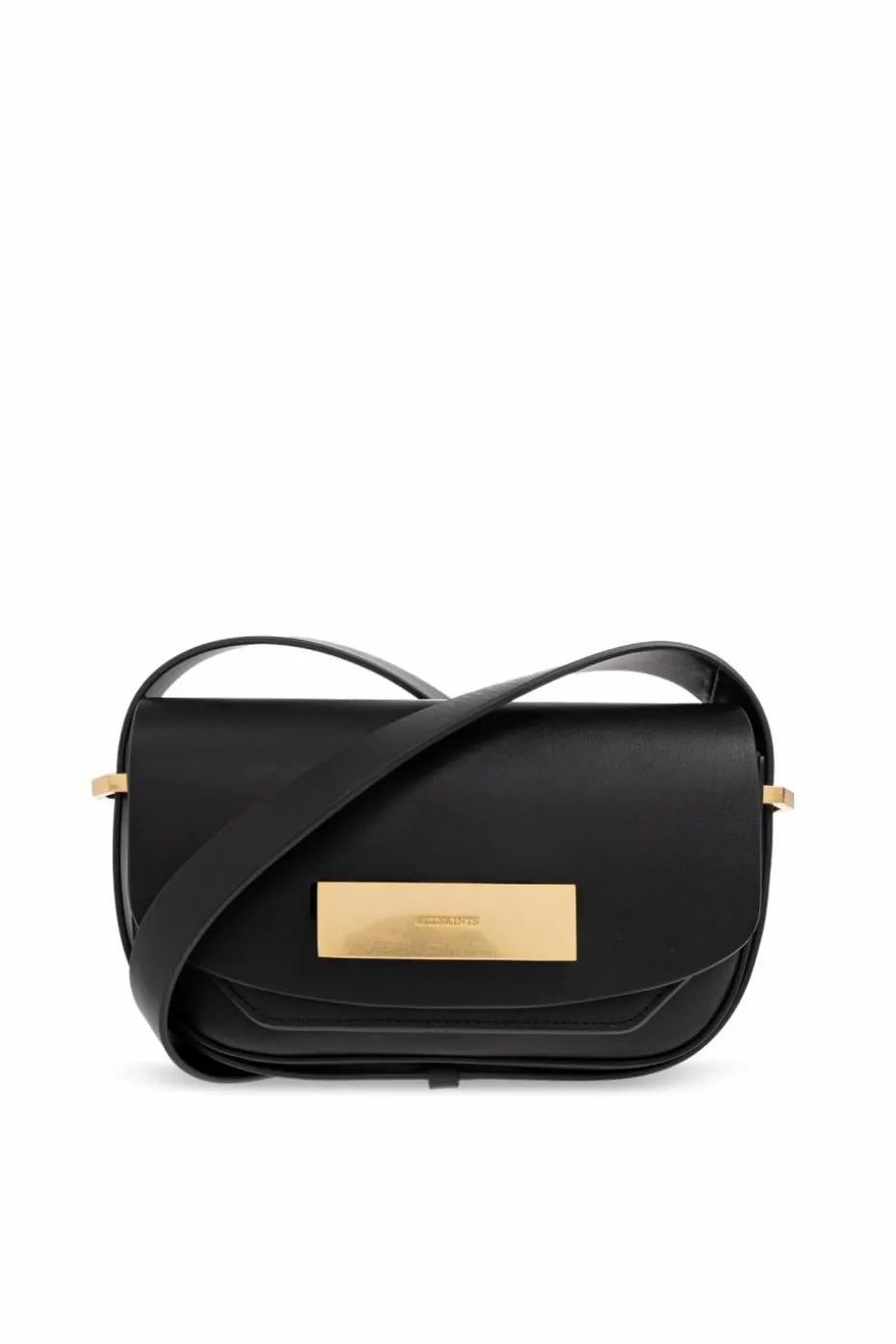 AllSaints CZARNY Torba na ramię `Etta`