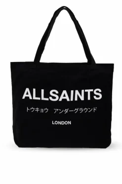AllSaints CZARNY Torba `Underground` typu `shopper`