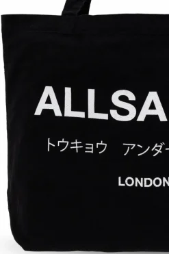 AllSaints CZARNY Torba `Underground` typu `shopper`