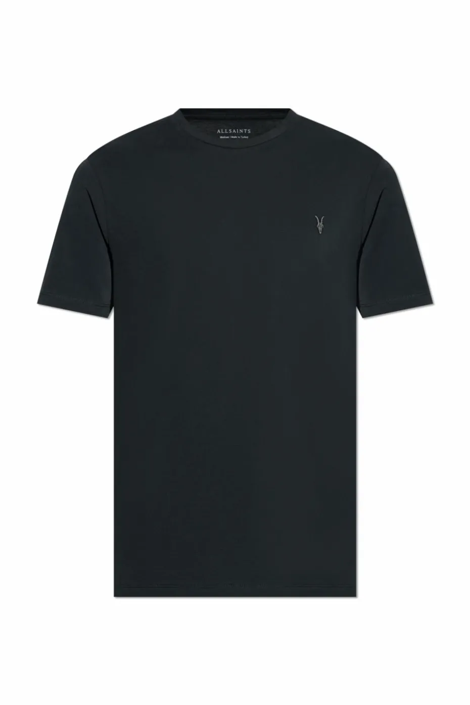 AllSaints CZARNY T-shirt `Brace`