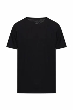 AllSaints CZARNY T-shirt `Figure`
