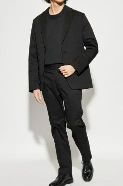 AllSaints CZARNY T-shirt `Orlando`