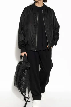 AllSaints CZARNY T-shirt `Waved`