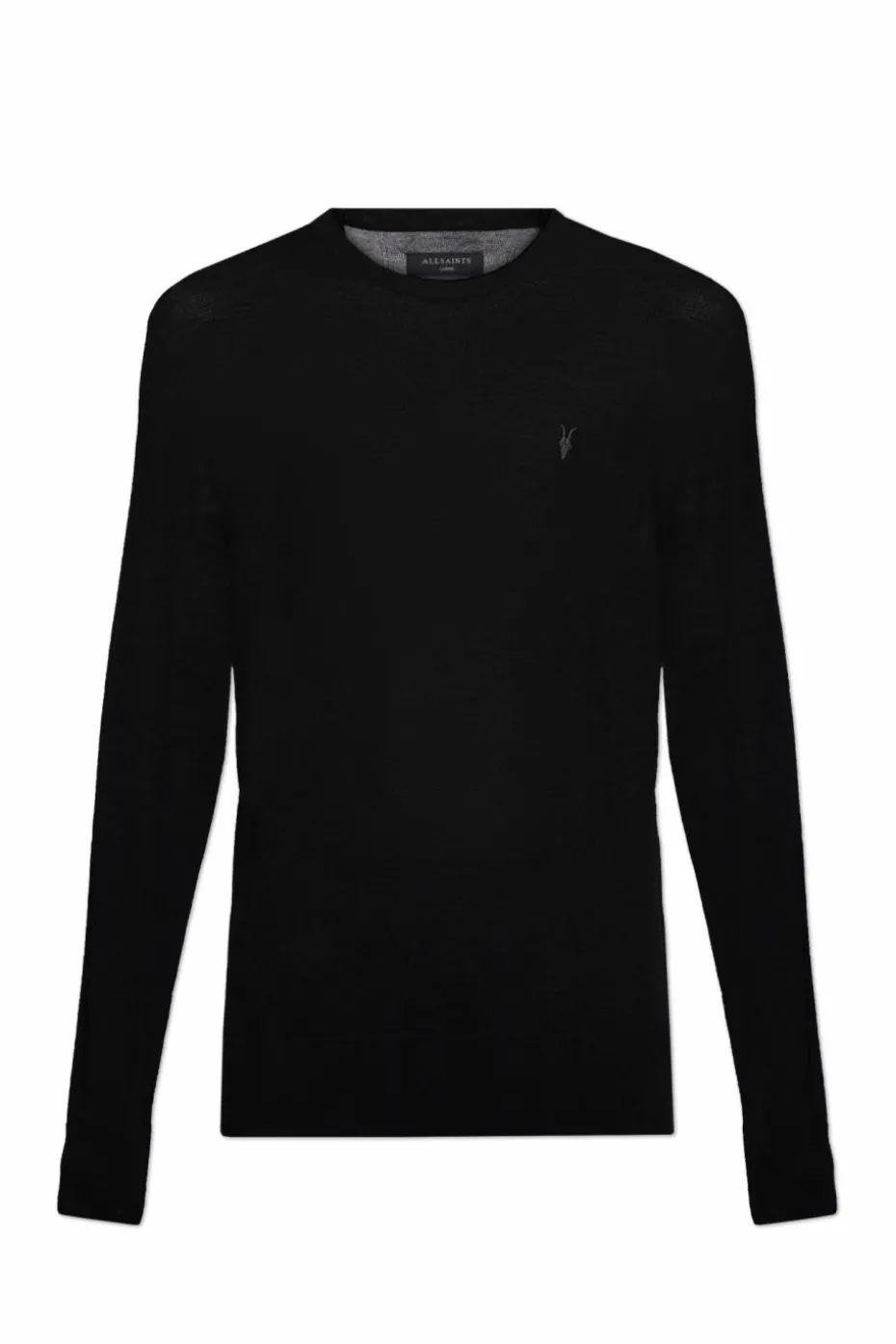 AllSaints CZARNY Wełniany sweter `Mode`
