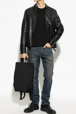AllSaints GRANATOWY Jeansy `Sid` typu `skinny`