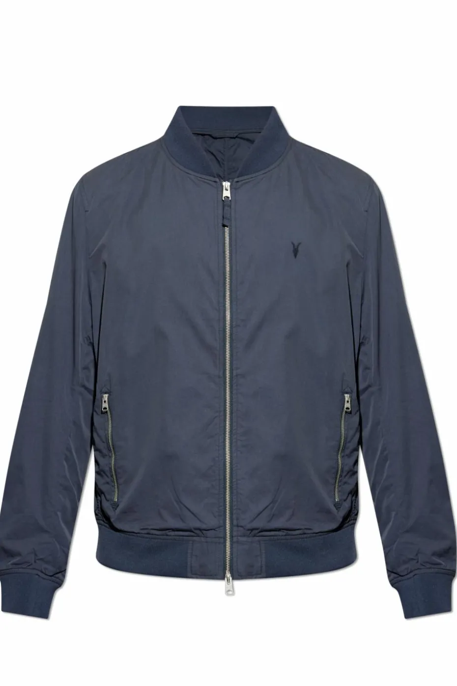 AllSaints GRANATOWY Kurtka `Bassett`