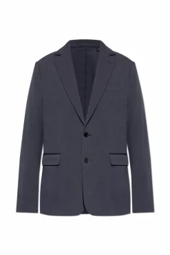 AllSaints GRANATOWY Marynarka `Bay`