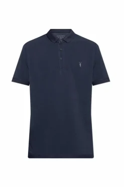 AllSaints GRANATOWY Polo `Reform`