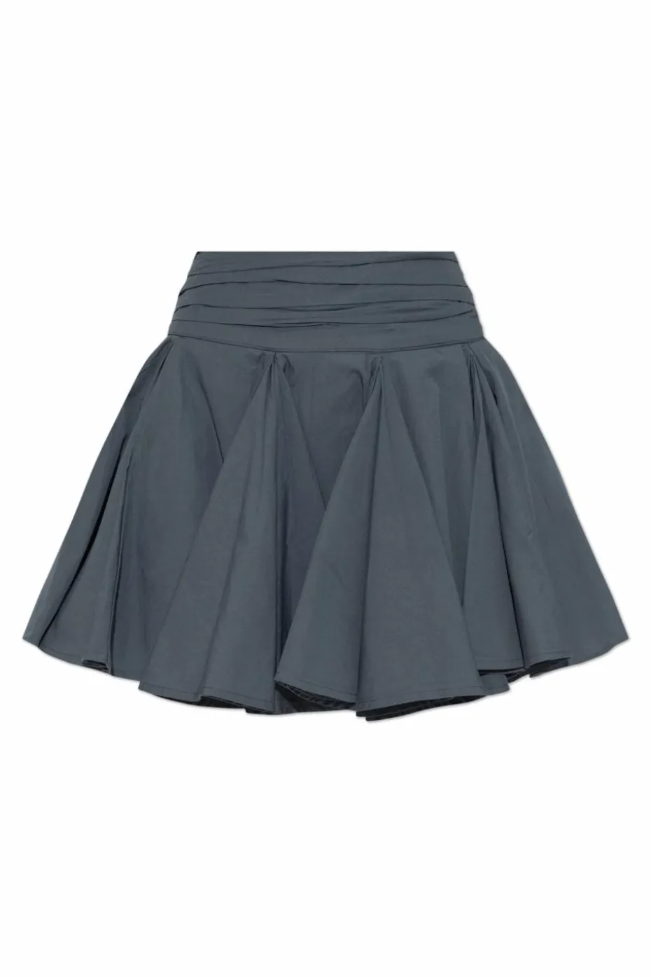AllSaints GRANATOWY Spódnica `Tulip` z szortami