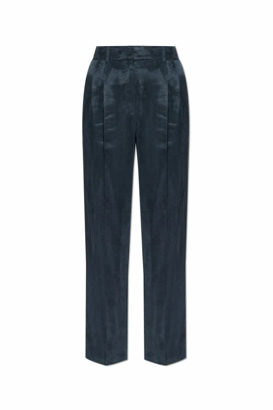 AllSaints GRANATOWY Spodnie `Averie`