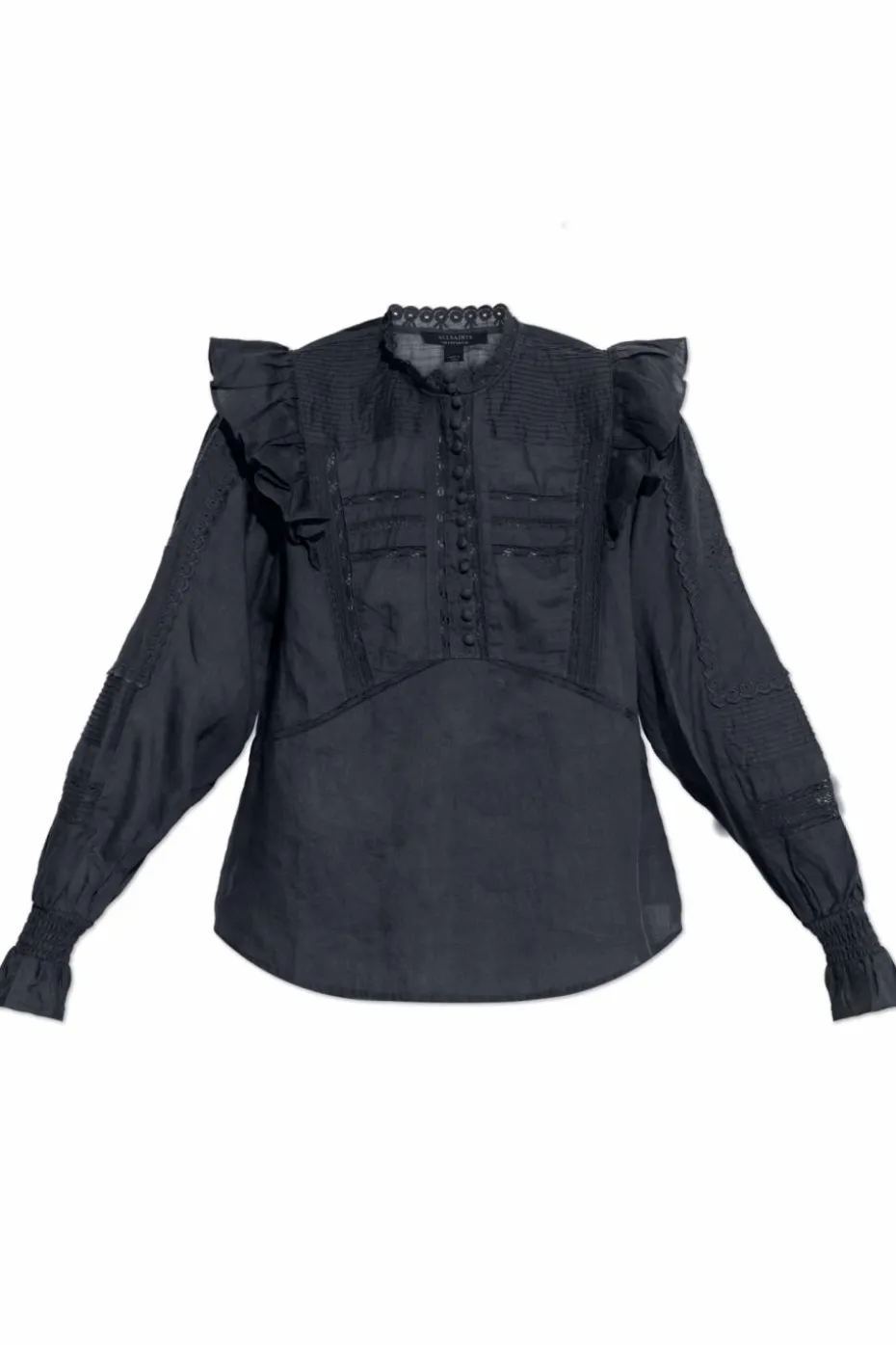 AllSaints GRANATOWY Top `Heather`