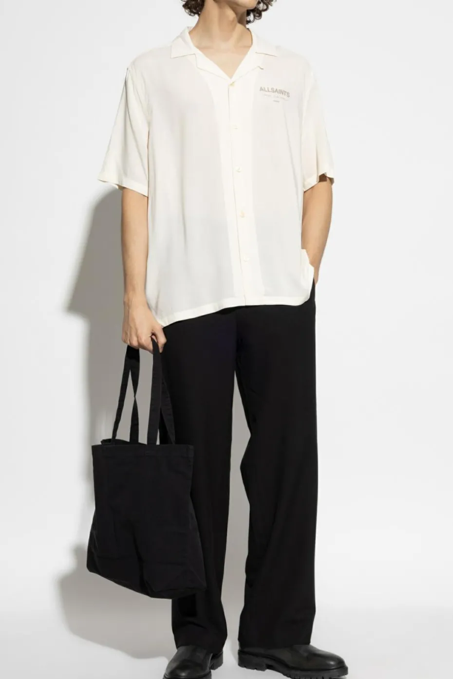AllSaints kremowy Koszula `Underground`