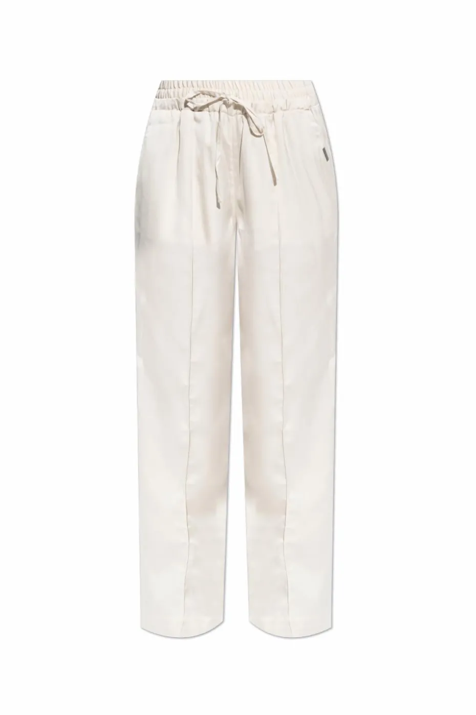 AllSaints kremowy Spodnie `Alba`
